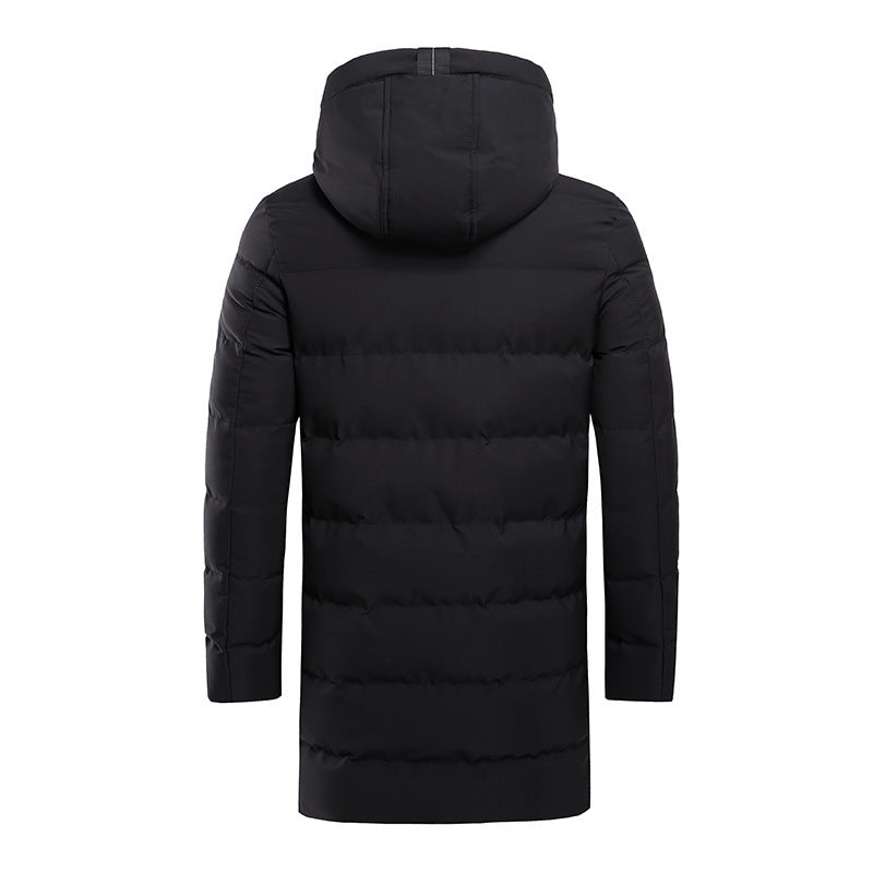 Herren isolierte Outdoor-Jacke mit verstellbarer Kapuze und funktionalen Taschen Echoarchiv