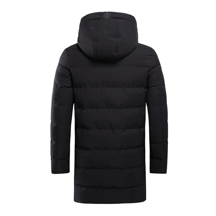 Herren isolierte Outdoor-Jacke mit verstellbarer Kapuze und funktionalen Taschen Echoarchiv