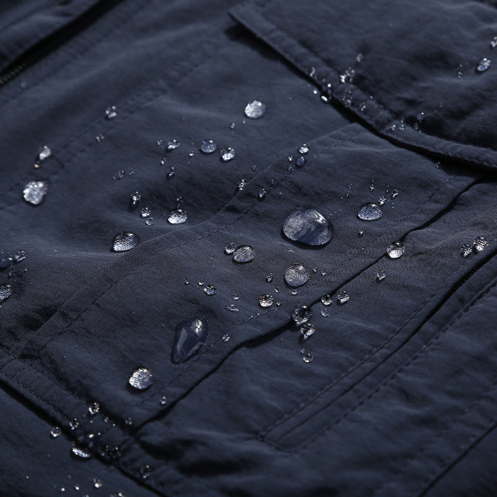 Herren Outdoor‑Utility‑Weste mit wärmendem Teddyplüschfutter und Mehrfachtaschen Echoarchiv