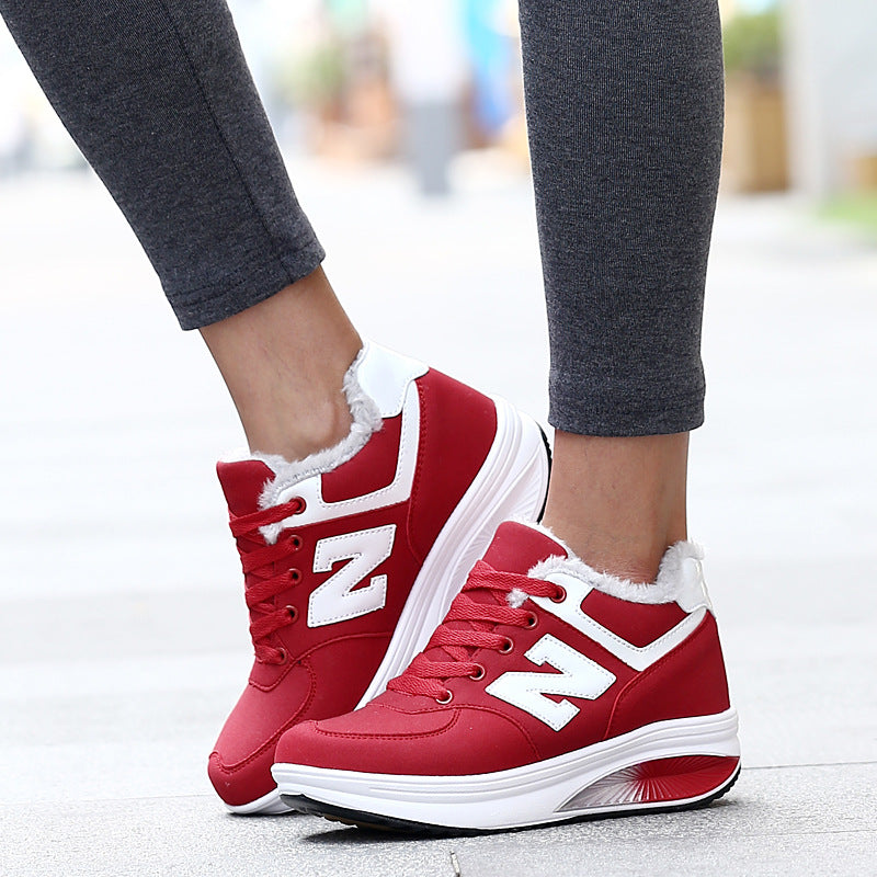 Damen nan Balance-Walking-Sneaker mit ergonomischer Wippsohle und entlastender Mittelsohle Echo Archiv