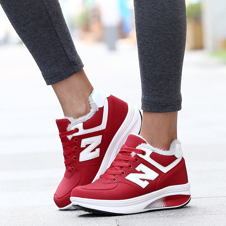 Damen nan Balance-Walking-Sneaker mit ergonomischer Wippsohle und entlastender Mittelsohle Echo Archiv