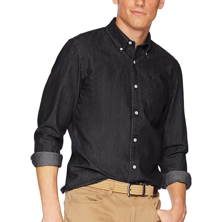 Herren Casual Jeanshemd Echoarchiv