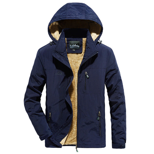 Herren wetterfeste Outdoor-Jacke mit warmem Innenfutter Echoarchiv