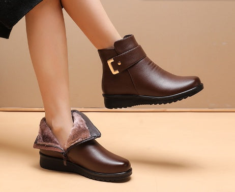 Orthopädische Lederstiefel für Damen Echoarchiv