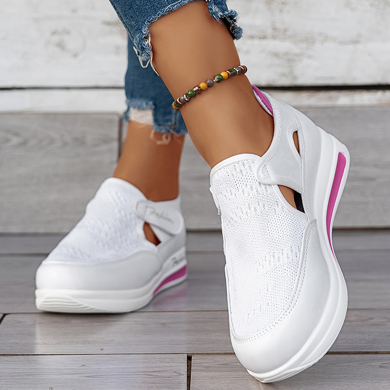 orthopädische Damen-Sneaker, atmungsaktiv und bequem. – Seravelle