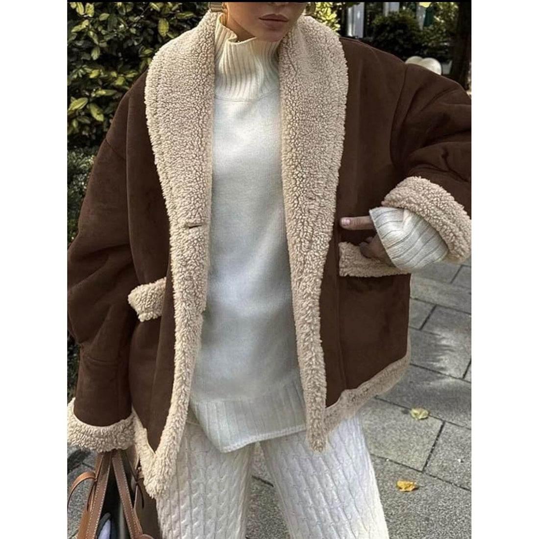 Damen Winterjacke Mit Kragen – Célinea