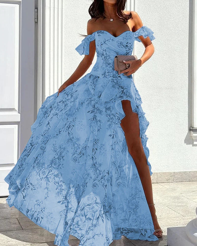Echoarchiv | Elegantes Geblümtes Kleid
