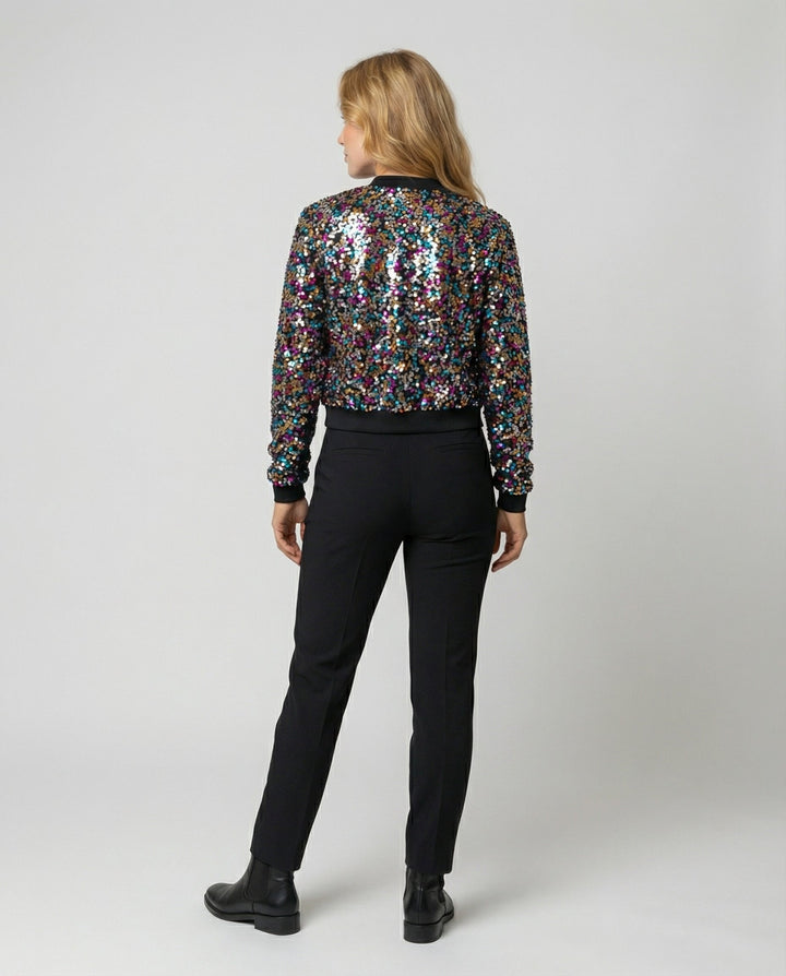 Damen Bomberjacke mit Pailletten | Echoarchiv