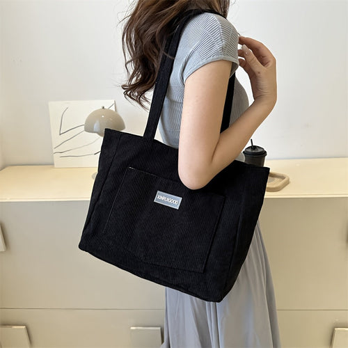 Elegante Damen Cordstoff Tasche – Avelisse
