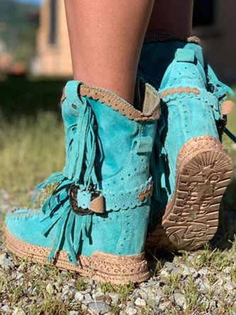 Echoarchiv | Westernstiefel mit Fransen
