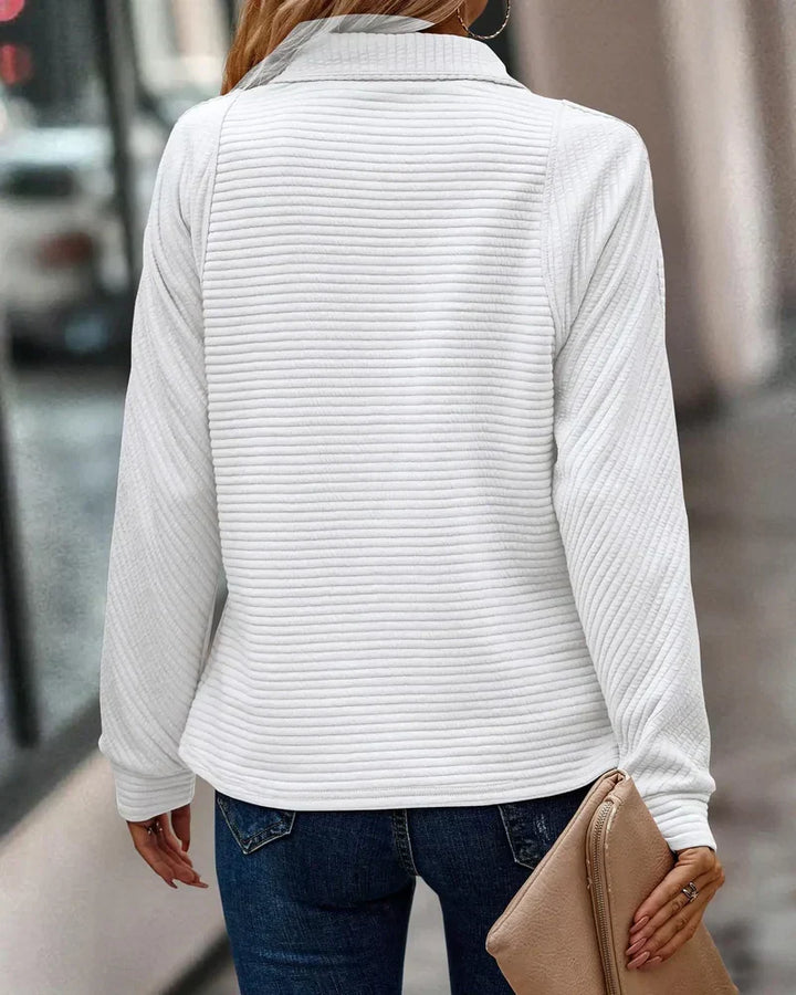 Echoarchiv | Halb-Zip Strickpullover