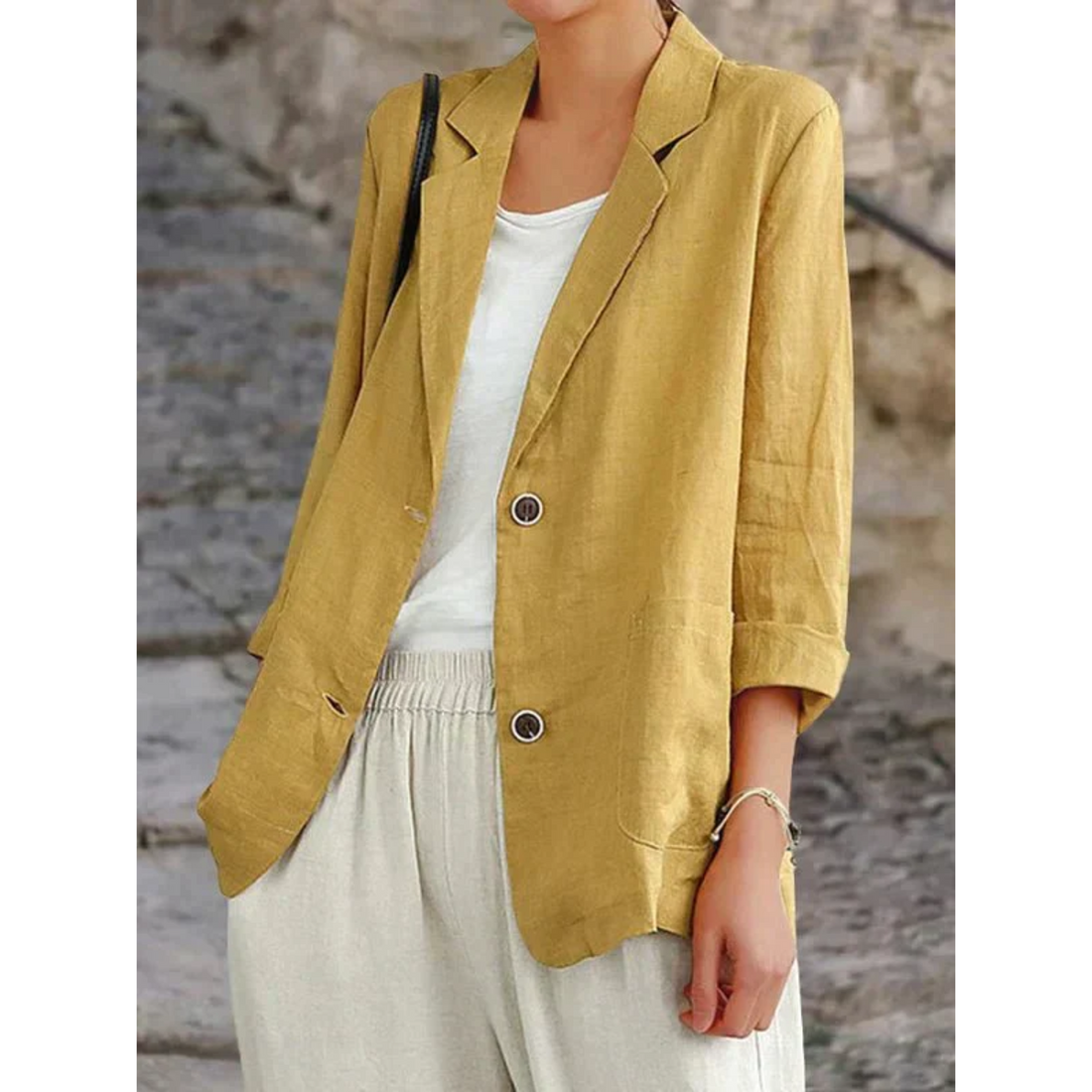 Stilvoller Blazer Für Damen Im Eleganten Gestaltung – Valéne