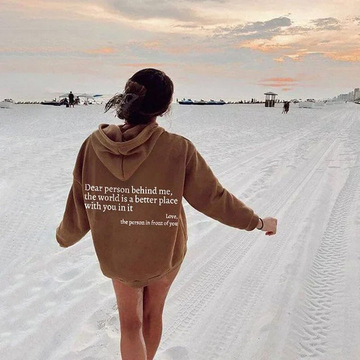 Echoarchiv | "DEchoarchivr Person Behind Me" Hoodie