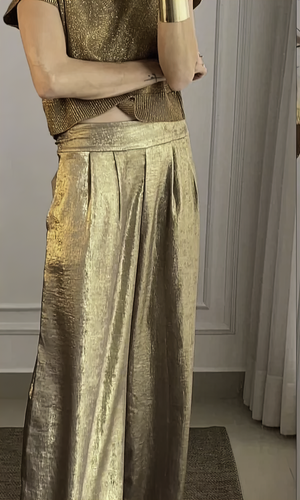 Damen Top- und Hosen-Set mit Bequemem Schnitt & Stylischem Design | Echoarchiv
