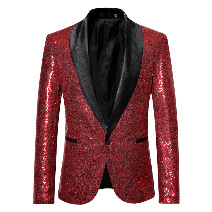 Echoarchiv | Stilvoller Pailletten-Blazer für Herren