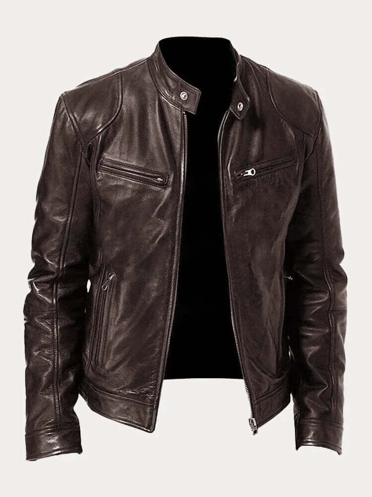 Echoarchiv | Herren Klassische Lederjacke