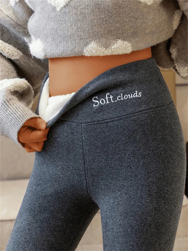 Echoarchiv | Damen Winterhose Fleece - Warme Leggings mit Formungseffekt