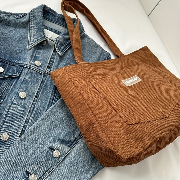 Elegante Damen Cordstoff Tasche – Avelisse