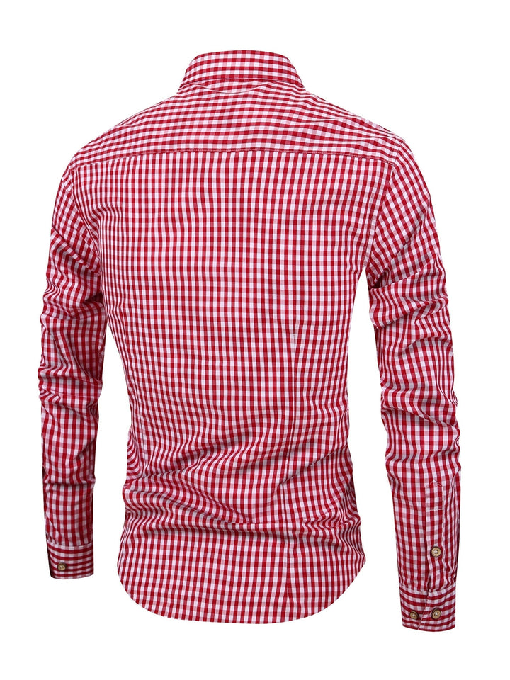 Herren Karohemd für den Herbst Casual & Bequem