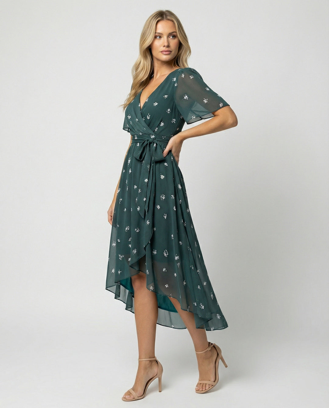 Echoarchiv | Midi Kleid mit Stilvollem