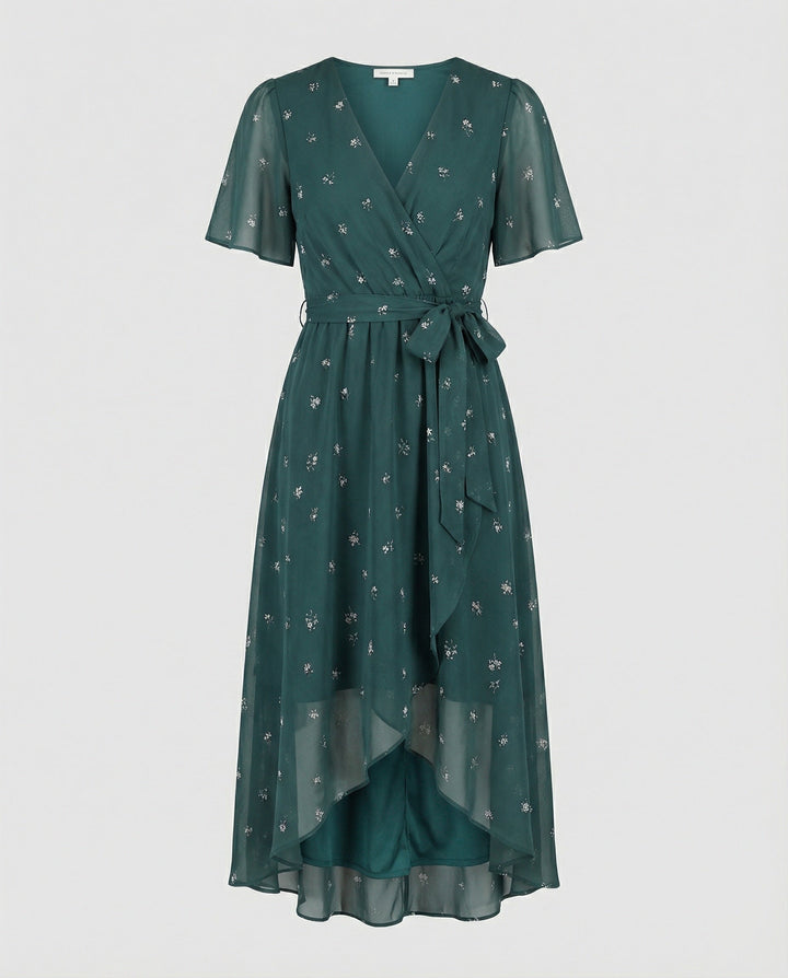 Echoarchiv | Midi Kleid mit Stilvollem