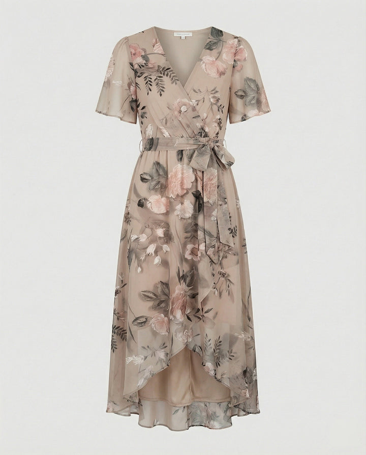 Echoarchiv | Midi Kleid mit Stilvollem