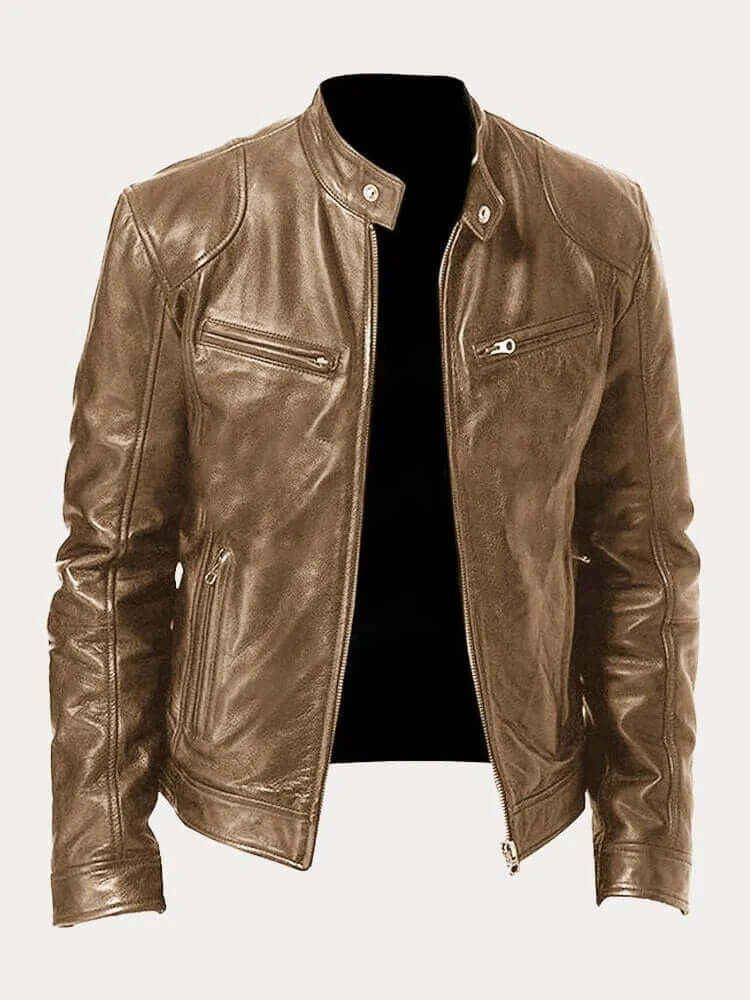 Echoarchiv | Herren Klassische Lederjacke