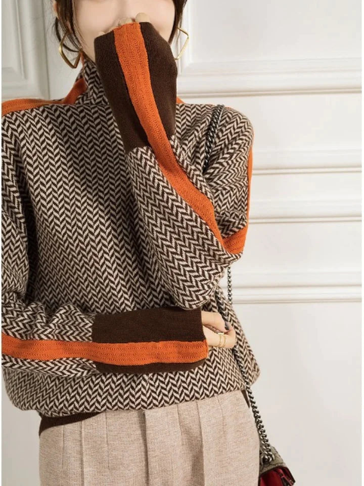 Rollkragenpullover für Damen – Mavelle