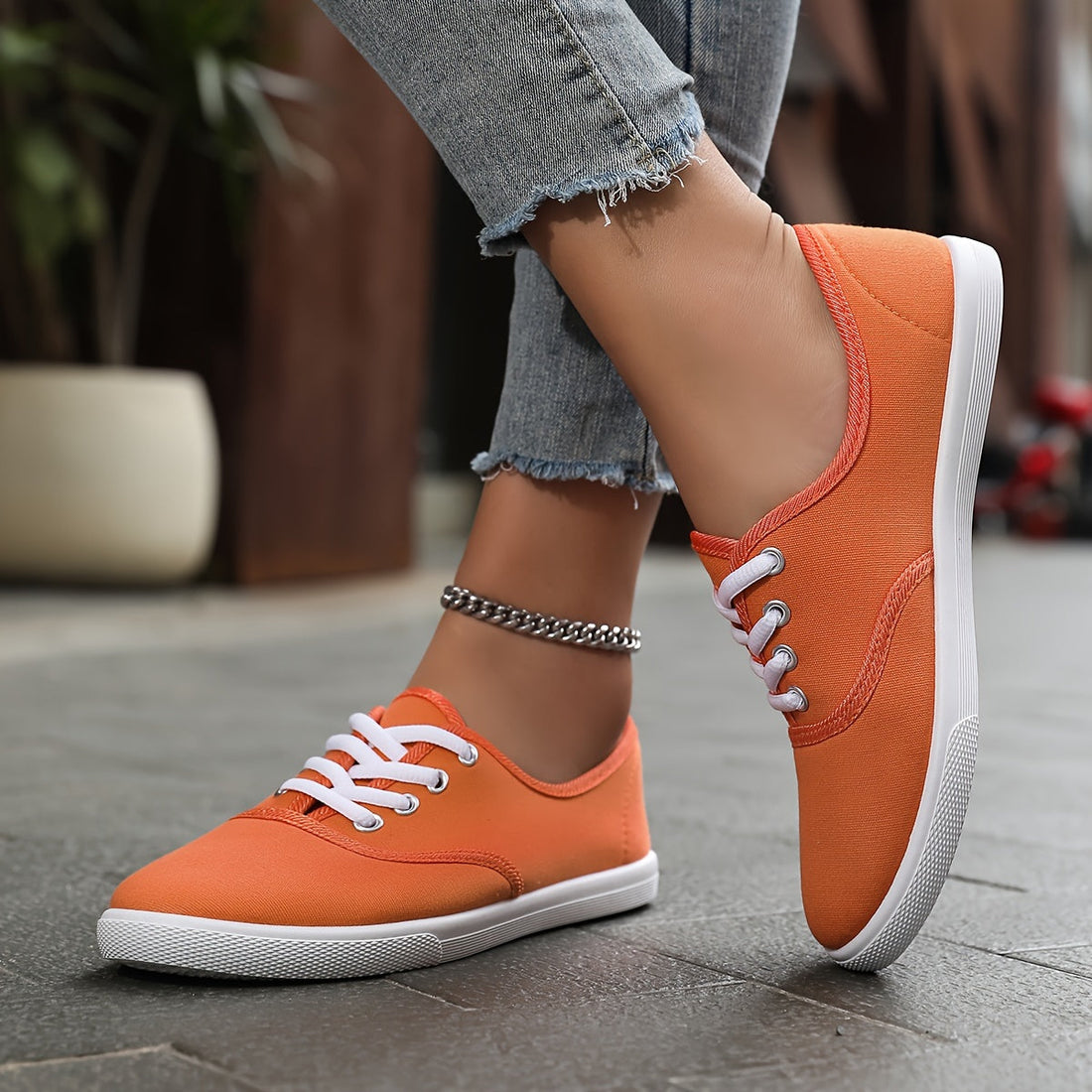 Weizo Canvas-Sneaker für Frauen – Névara