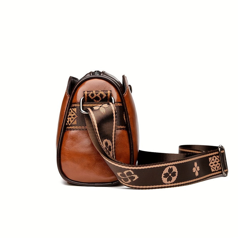 Luxuriöse Crossbody Tasche für stilvolle Frauen | Vegan LEchoarchivther