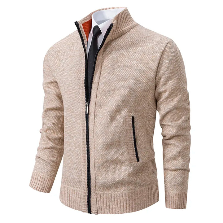 Echoarchiv - Stilvolle und Bequeme Winter Fleece Jacke mit Reißverschluss für Männer