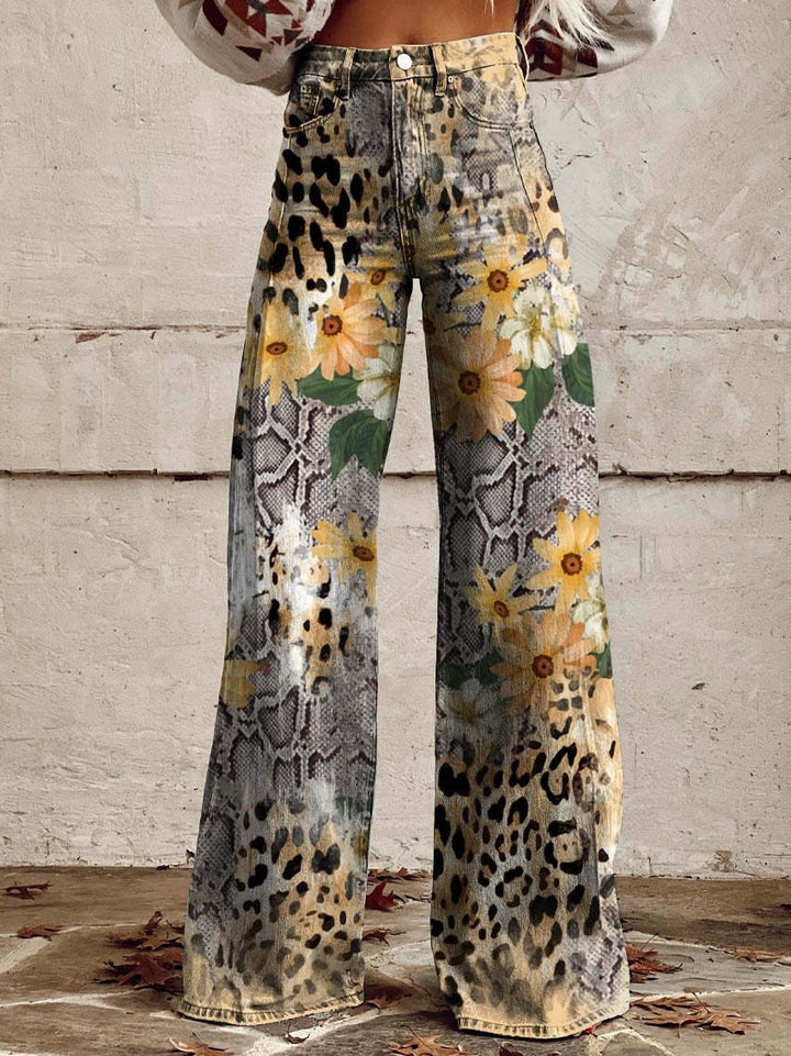 Echoarchiv | Bunte Vintage-Hose für Damen