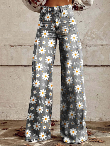 Echoarchiv | Bunte Vintage-Hose für Damen