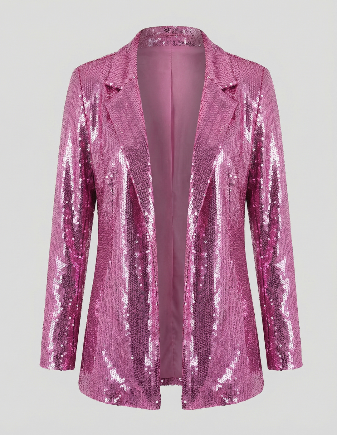 Glamouröser Pailletten Revers Blazer | Echoarchiv