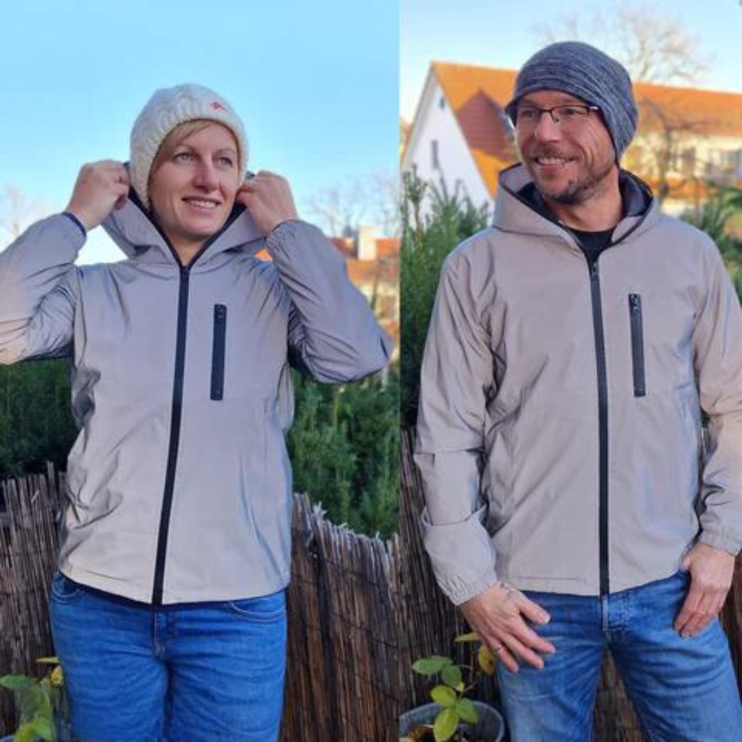 Echoarchiv | Langärmelig Wasserdicht Reflektierende Jacke
