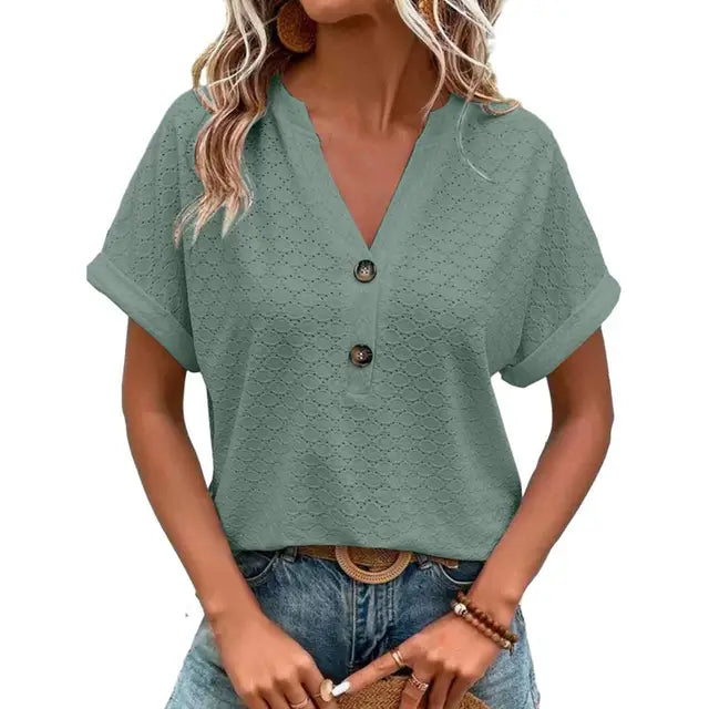 Echoarchiv | Damen V-Ausschnitt Top