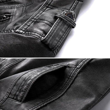Echoarchiv | Klassische Herren Lederjacke