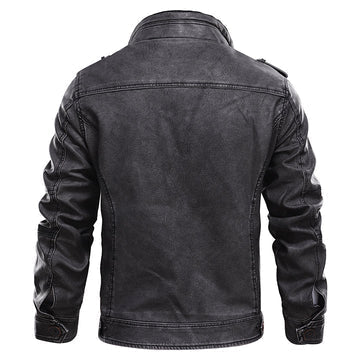 Echoarchiv | Klassische Herren Lederjacke