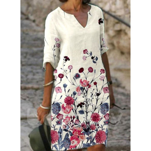 Bezauberndes leid mit floralem Muster