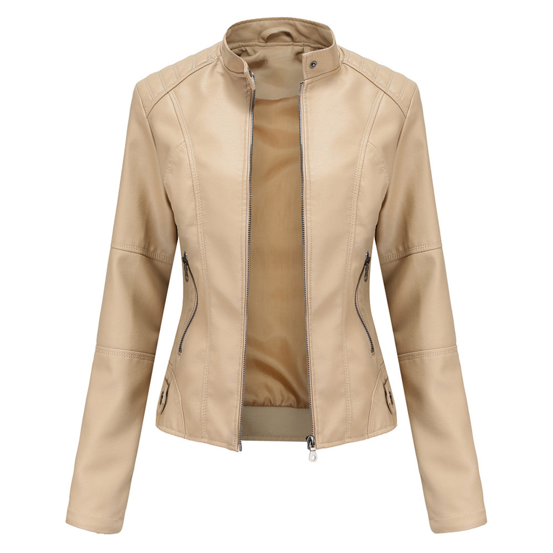 Echoarchiv | Zeitlose Lederjacke für Frauen