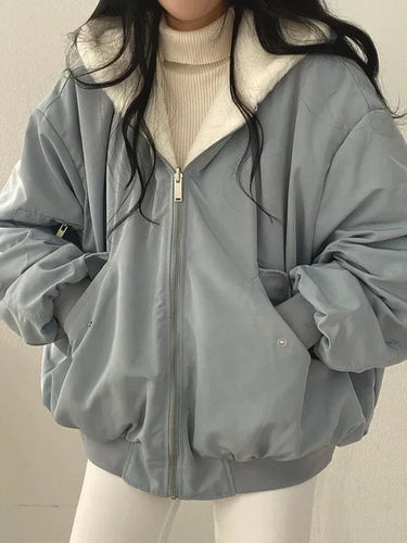 Echoarchiv | Wendbare Winterjacke - Oversize-Passform