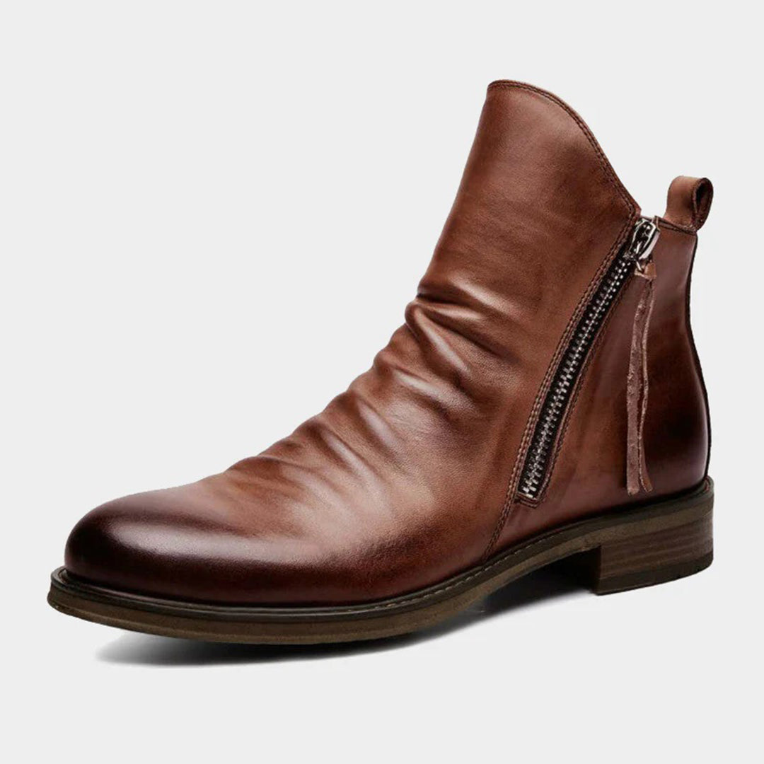 Echoarchiv - Lässige Herbst Stilvolle Stiefel mit Reißverschluss für Männer