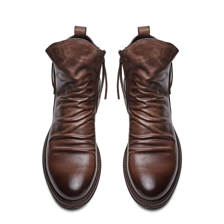 Echoarchiv - Lässige Herbst Stilvolle Stiefel mit Reißverschluss für Männer