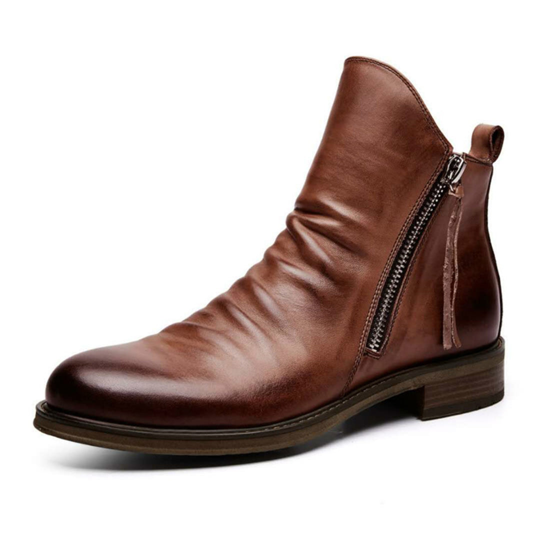 Echoarchiv - Lässige Herbst Stilvolle Stiefel mit Reißverschluss für Männer