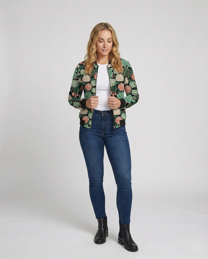 Echoarchiv | Bedruckte Zip Jacke