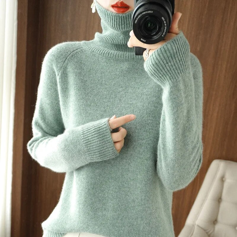 Echoarchiv | Elegante -Rollkragenpullover