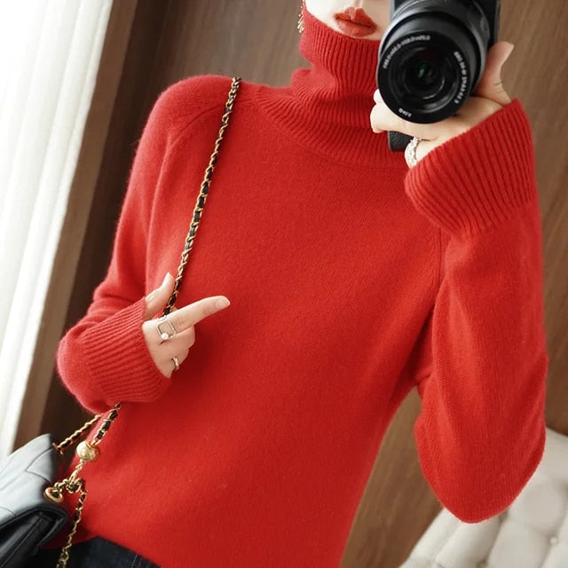Echoarchiv | Elegante -Rollkragenpullover