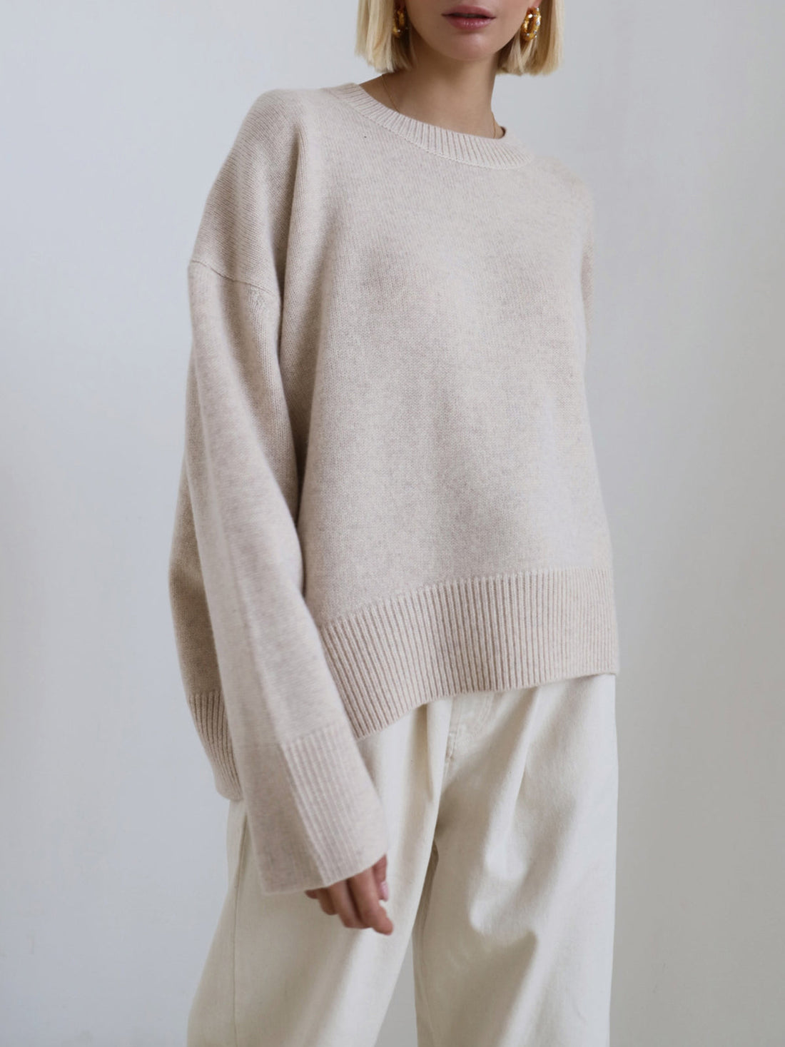 Damen Oversized Pullover Für Herbst - Lässig & Stylisch – Veloura