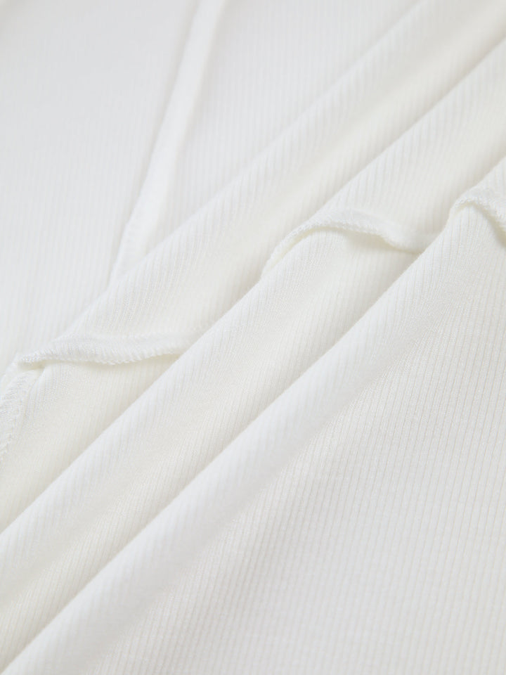 Echoarchiv | Nahtdetail Ripp-Top