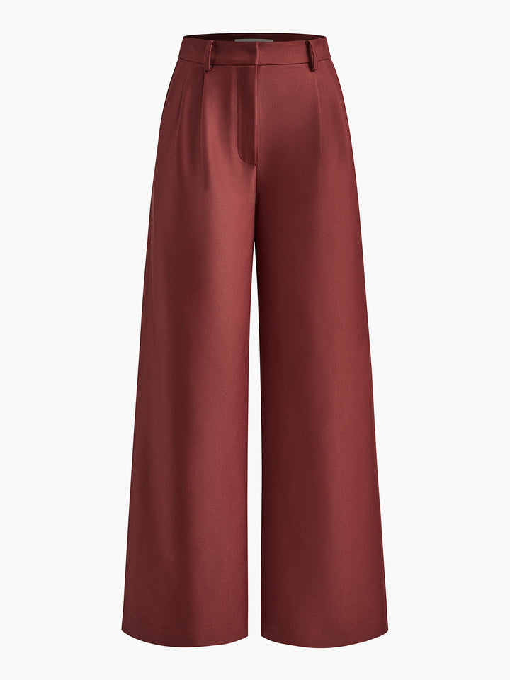 Echoarchiv | Elegante Hose mit Weitem Bein Ohne Gürtel